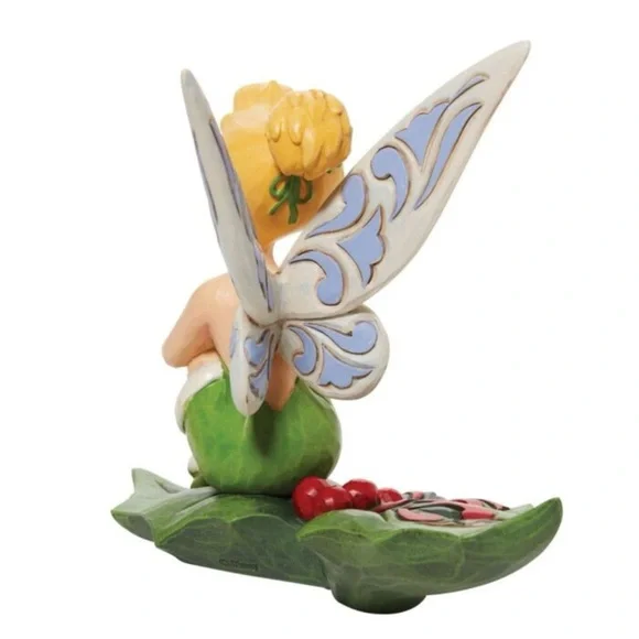 Disney Tinkerbell Sitting On Holly - Picture 2 of 9